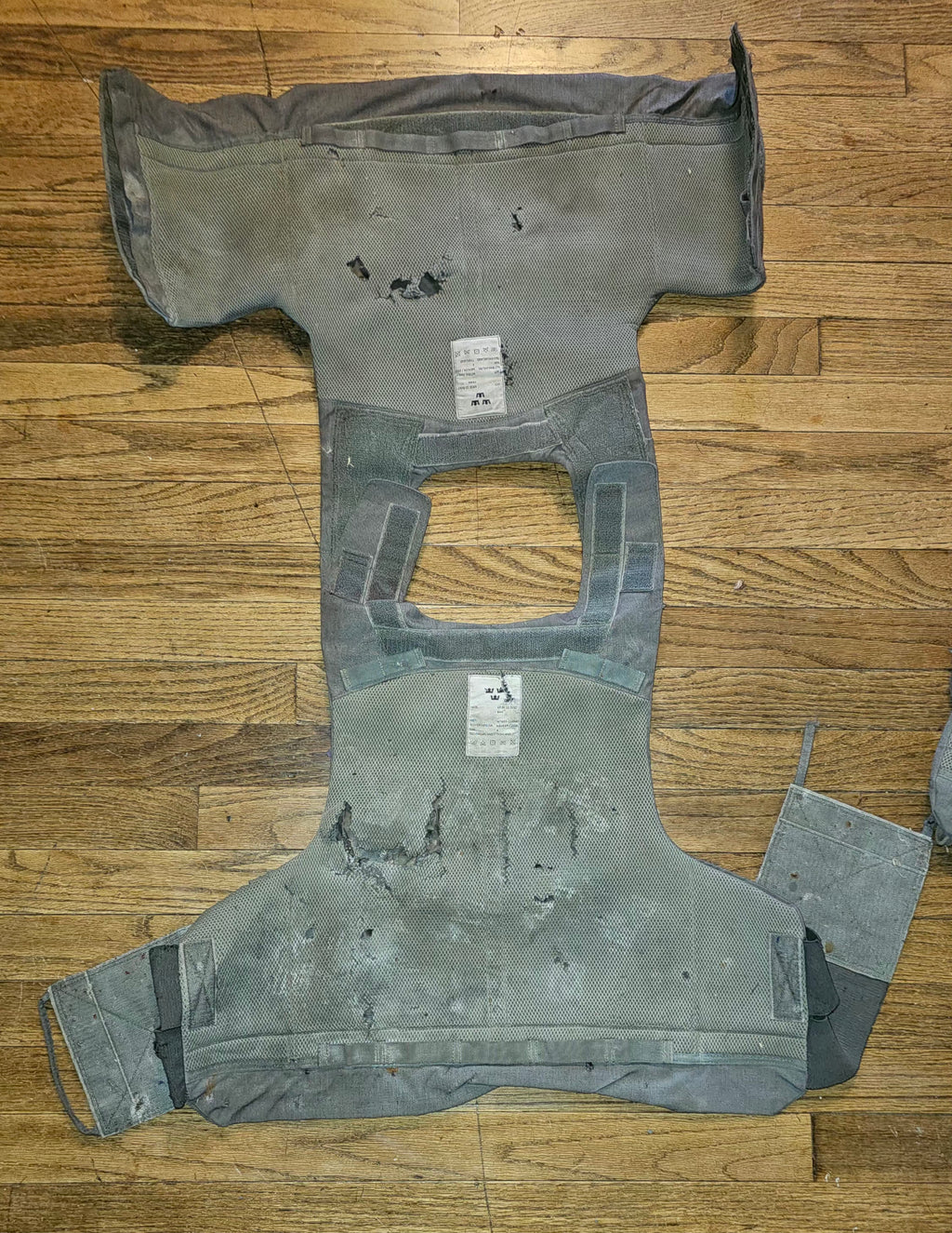 Russo-Ukrainian War Swedish KRSK 12 Body Armor call sign "Demon"