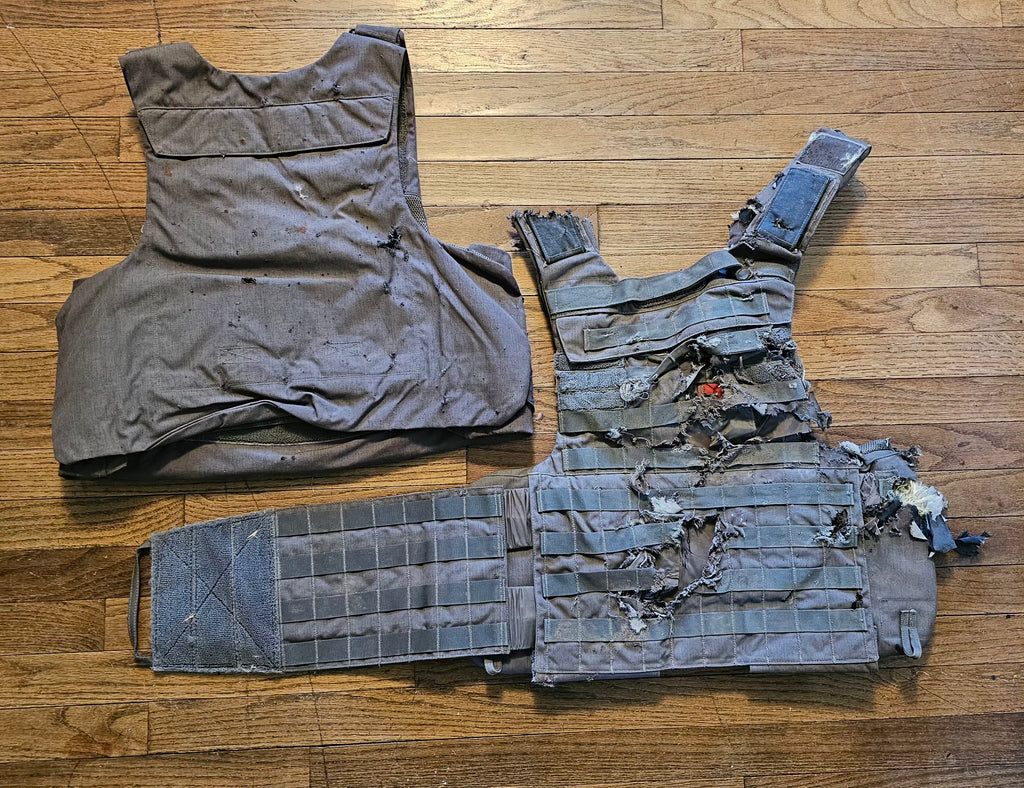 Russo-Ukrainian War Swedish KRSK 12 Body Armor call sign "Demon"