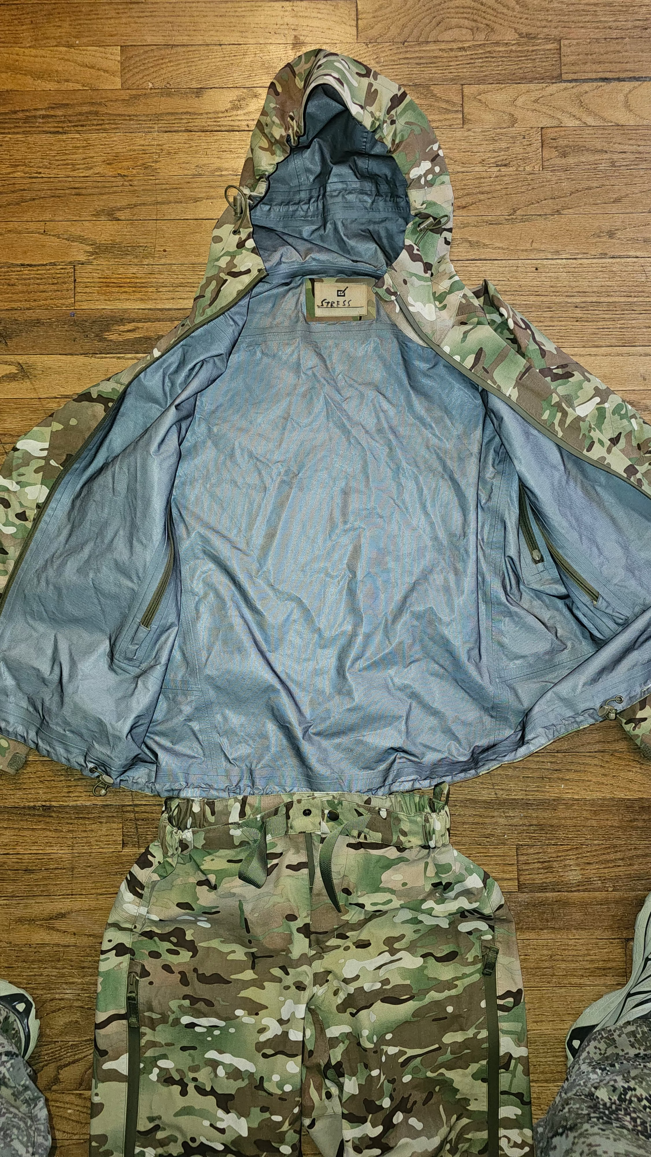 Russian VKBO 3.0 Multicam Waterproof & Windproof 6th Layer Set