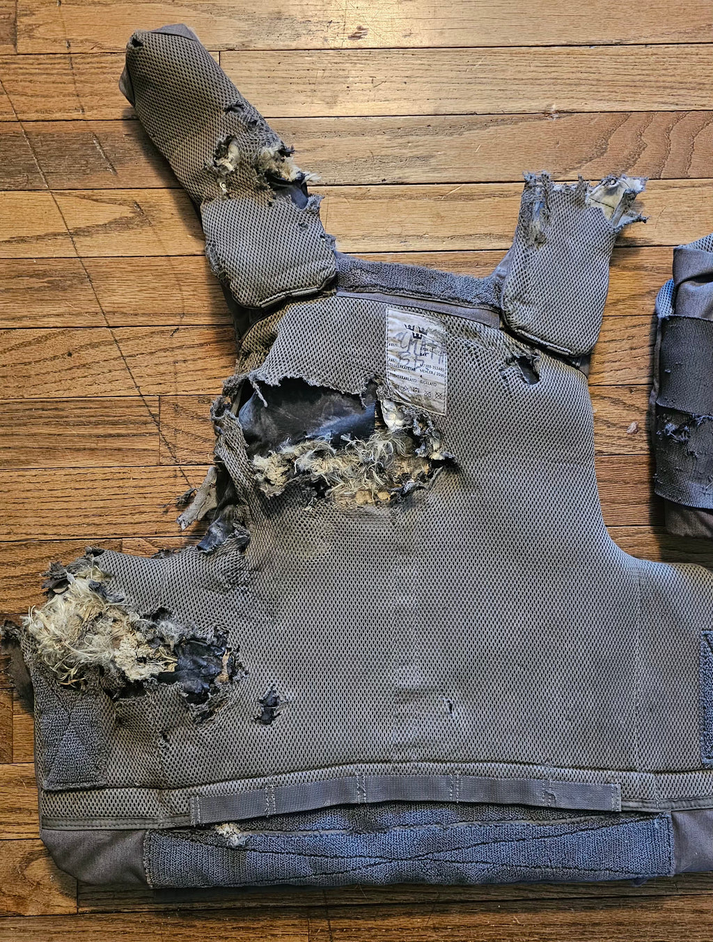 Russo-Ukrainian War Swedish KRSK 12 Body Armor call sign "Demon"